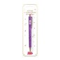 Stylo paillettes VIOLET tetue