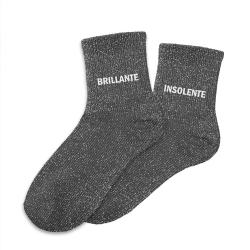 Chaussettes Paillettes Duo Brillante Insolente