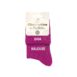 Chaussettes Paillettes Duo...