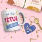 Coffret mug porte cles paillettes tetue Coffret mug porte cles paillettes tetue