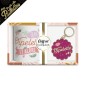 Coffret mug porte cles paillettes pipelette