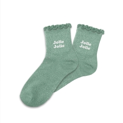 Chaussettes paillettes enfant jolie