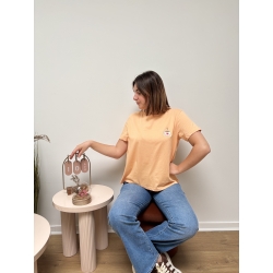 T-shirt Coloré "Coffee...