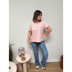 T-shirt Coloré "Coffee...