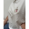T-shirt Coloré "Coffee Mood" Blanc