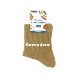Chaussettes enfant baroudeur