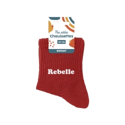 Chaussettes enfant rebelle