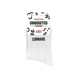 Chaussettes blanches connard