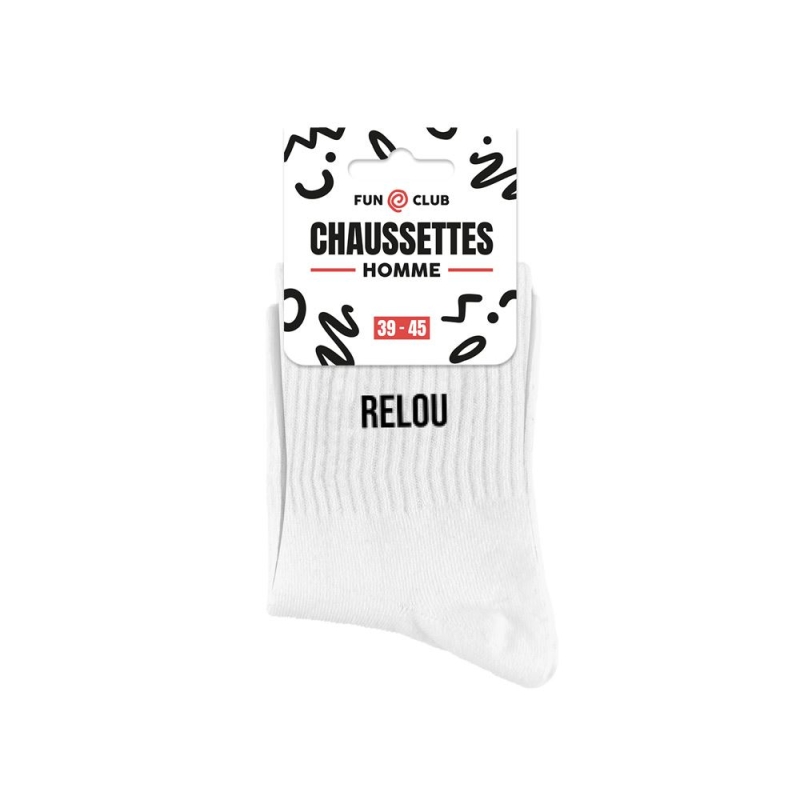 Chaussettes blanches relou