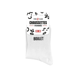 Chaussettes blanches boulet