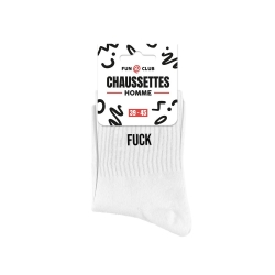 Chaussettes blanches fuck