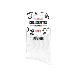 Chaussettes blanches reveur