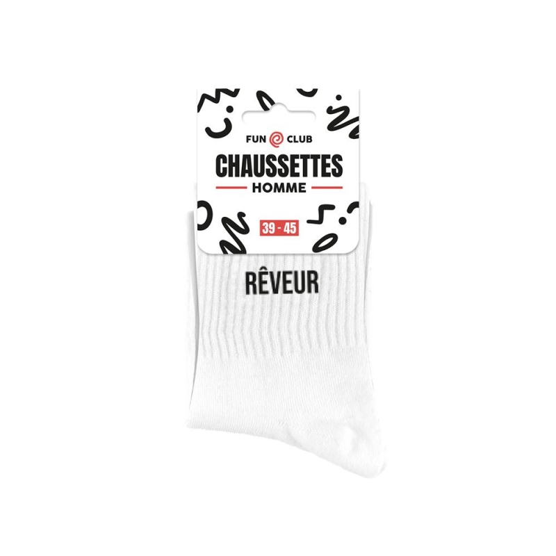 Chaussettes blanches reveur