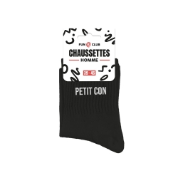 Chaussettes noires petit con