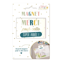 Magnet merci pour cette annee