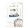 Magnet merci pour cette annee