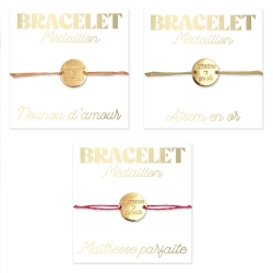 Bracelet medaillon