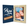 Cadre photo double papa incroyable