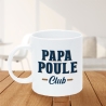 Mug papa poule club