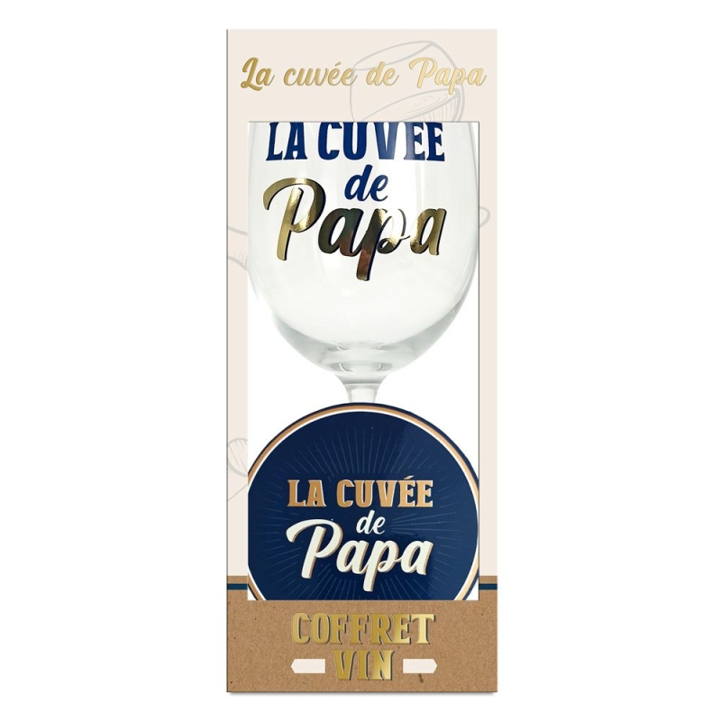 Coffret vin la cuvee de papa
