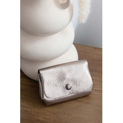 Porte monnaie irisé rose gold