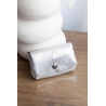 Porte monnaie irisé argent