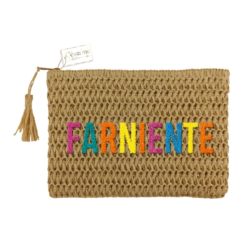 Pochette été tufte farniente