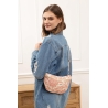 Sac banane imprimé floral orange