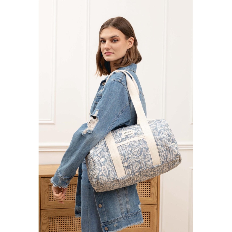 Grand sac bleu