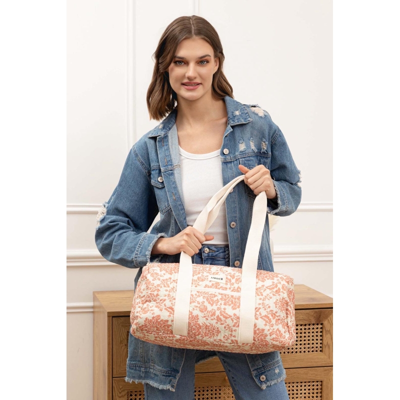 Grand sac rond Orange