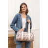Grand sac rond rouge