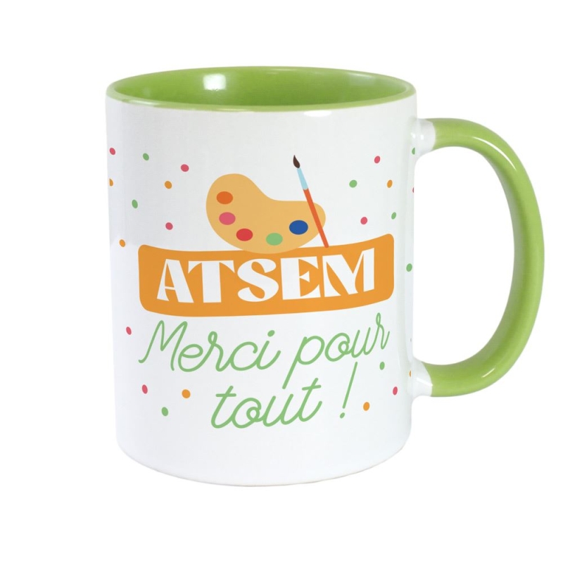 Mug vert atsem
