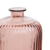 Vase verre recyclé Luz haut 23 cm rose