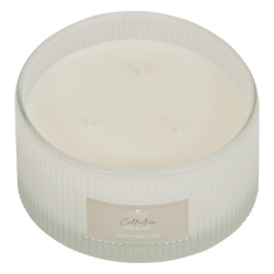 BOUGIE PARFUMEE VERRE ALBIE THE BLANC 635G