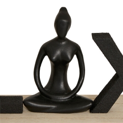 Mot à poser Yogi long 36 cm noir