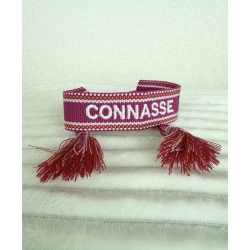 Bracelet tissu "Connasse"...