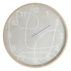 Horloge motif abstrait...