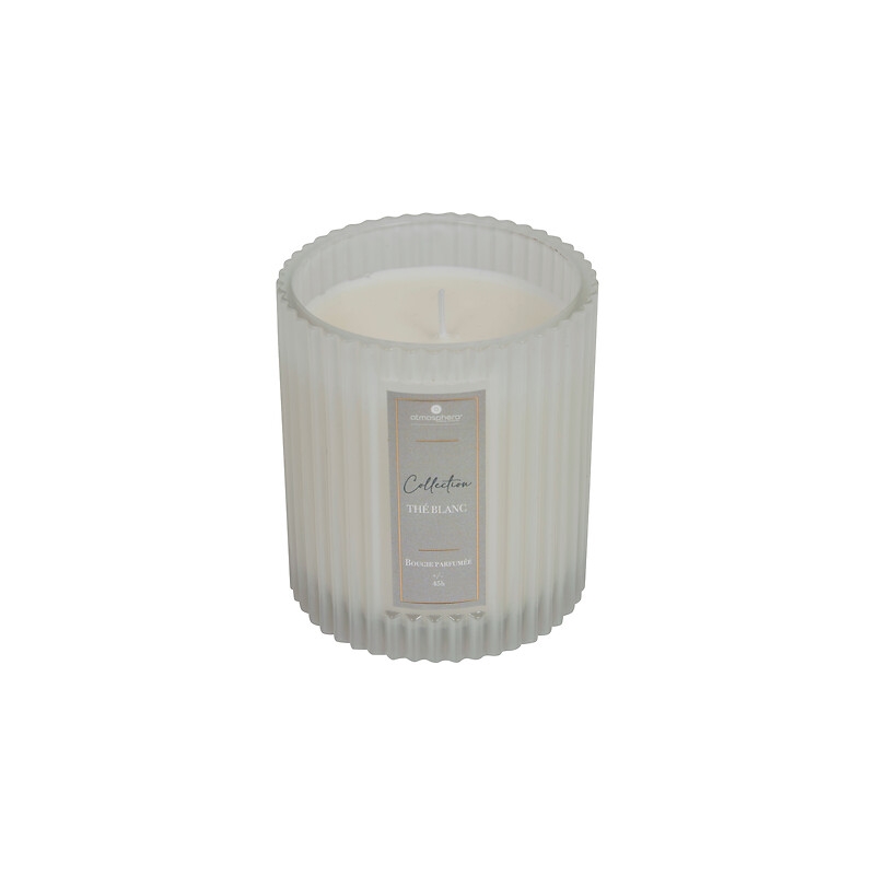 BOUGIE PARFUMEE EN VERRE ALBIE THE BLANC 290G
