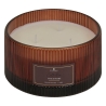 BOUGIE PARFUMEE EN VERRE ALBIE FIGUE NOIRE 5 MECHES 635G