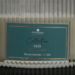 BOUGIE PARFUMEE EN VERRE ALBIE OUD 5 MECHES 635G