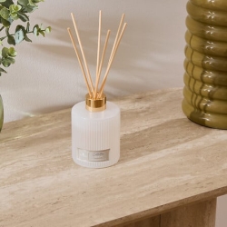 Diffuseur de parfum Albie 150 ml verre thé blanc