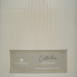 Diffuseur de parfum Albie 150 ml verre thé blanc