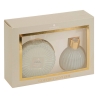 Coffret senteur Albie diam 8.1 cm thé blanc