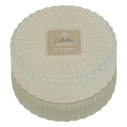 Coffret senteur Albie diam 8.1 cm thé blanc