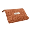Pochette Velours Cotele Motifs Good Vibes