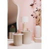 Lot de 2 tables café Eino bois argile