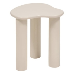 Lot de 2 tables café Olao ivoire