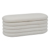 BANC COFFRE BOUCLETTE GIULIA BLANC
