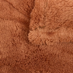 PLAID SHERPA JACQUARD OPAL 130 X 170 CM AMBRE