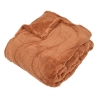 PLAID SHERPA JACQUARD OPAL 130 X 170 CM AMBRE